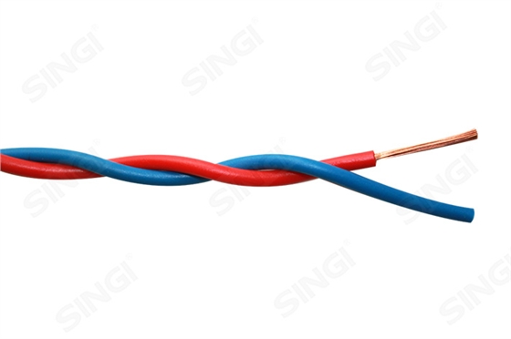 RVS型铜导体聚氯乙烯绝缘绞型连接用软电缆