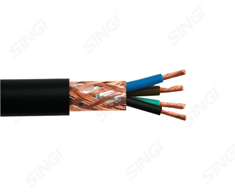 KVVRP型铜导体聚氯乙烯绝缘聚氯乙烯护套带屏蔽控制软电缆